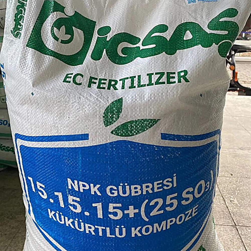 İGSAŞ 25 Kg 15 15 15 Kükürtlü Taban Gübresi Kompoze Bitki Gübresi
